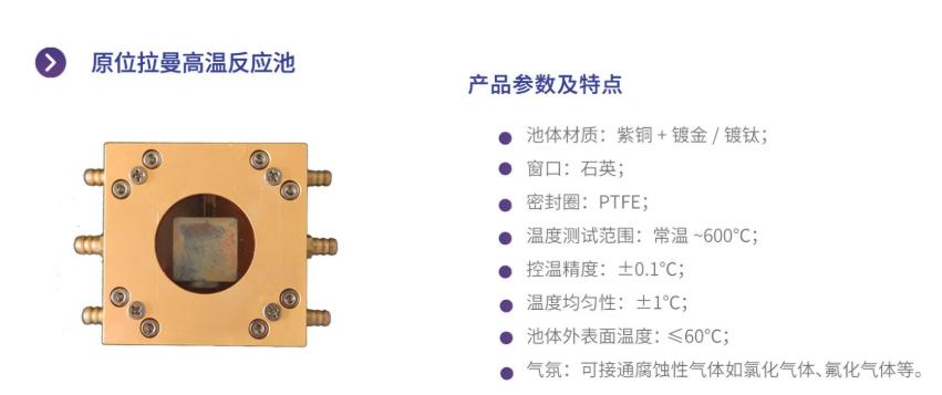 原位拉曼高溫反應池