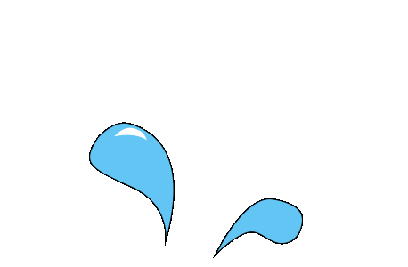 水滴分割線 圖片